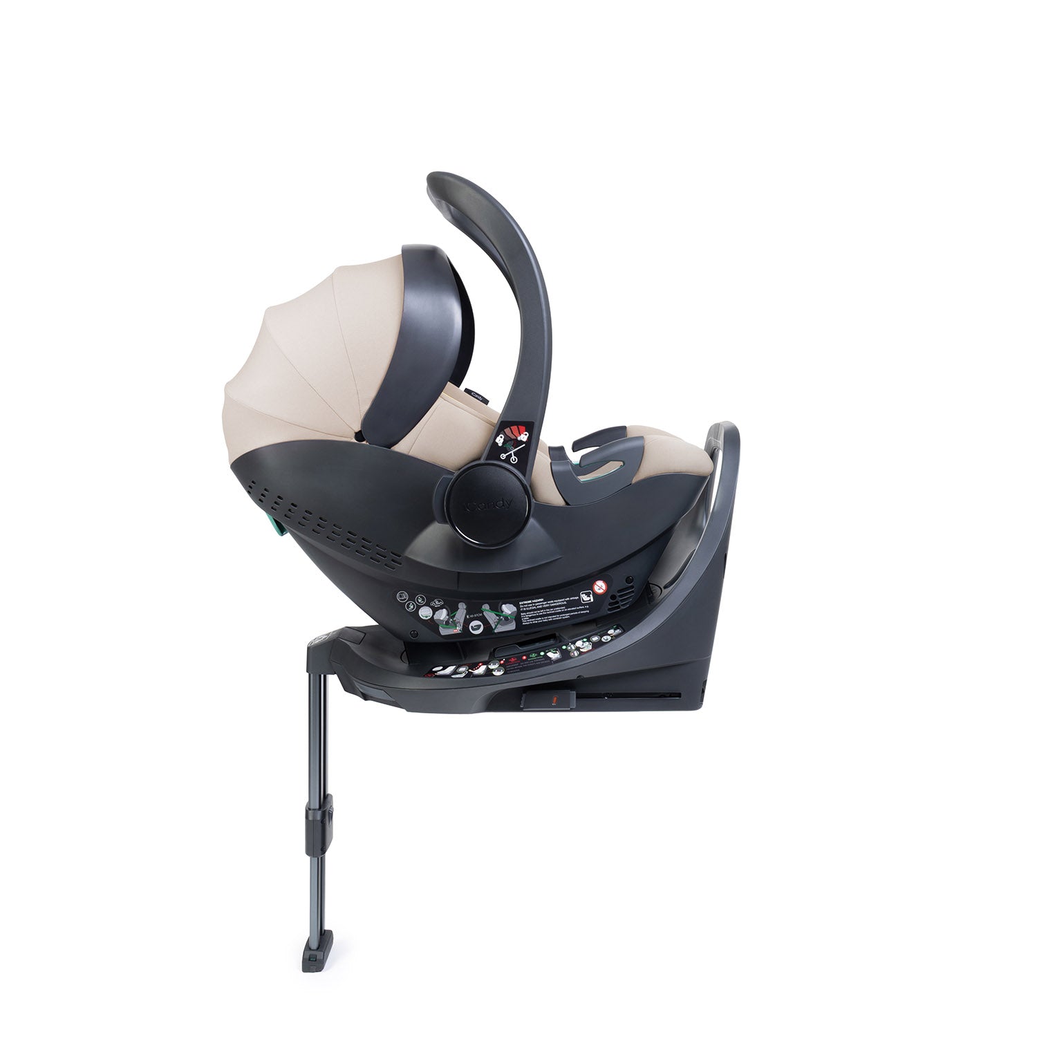 iCandy Peach 8 Cocoon 360 Car Seat & Base Bundle - Taupe