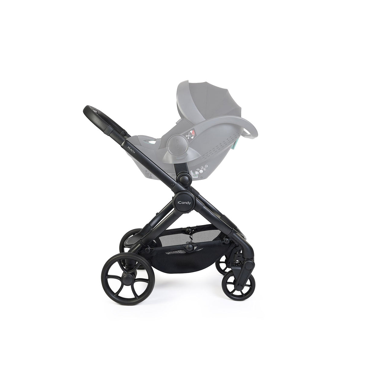 iCandy Peach 8 Pushchair & Carrycot Combo - Black