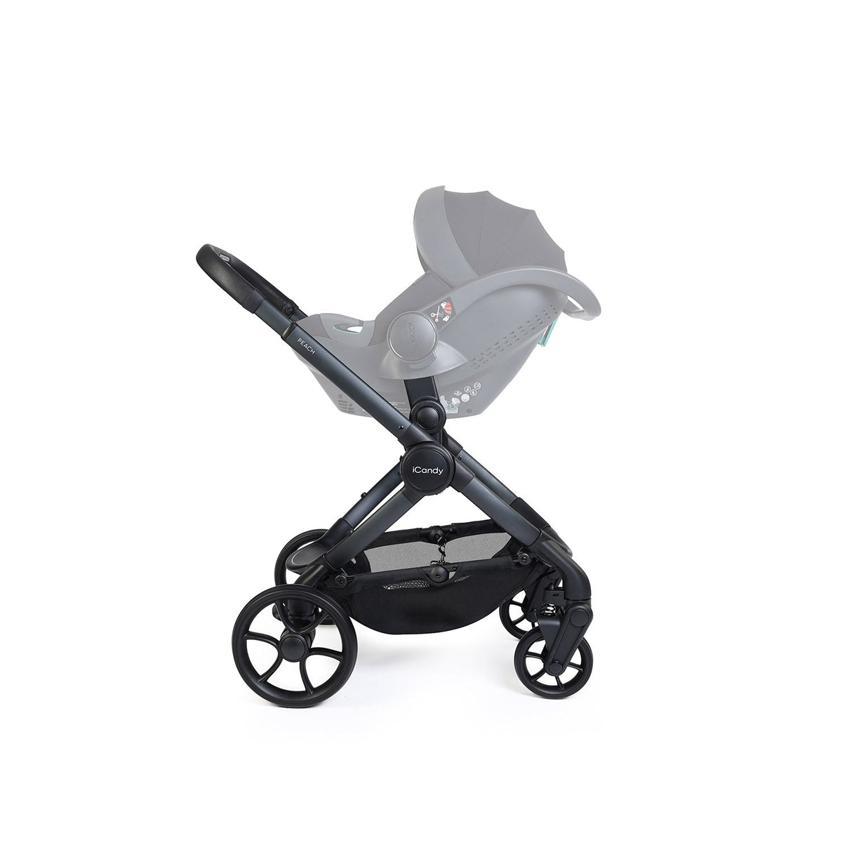 iCandy Peach 8 Pushchair & Carrycot Combo - Grey