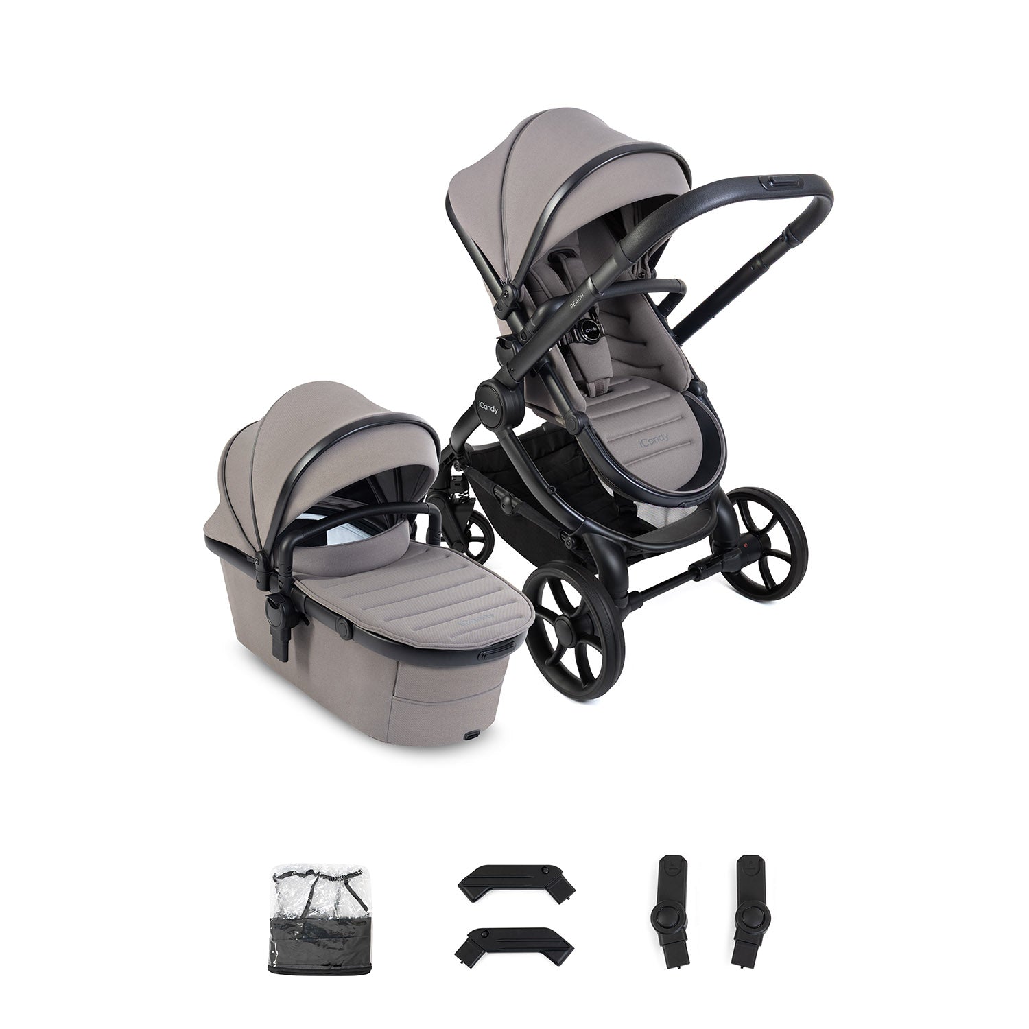 iCandy Peach 8 Pushchair & Carrycot Combo - Porcini