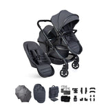 iCandy Peach 8 Double Complete Accessory Bundle - Grey