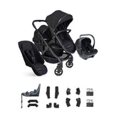 iCandy Peach 8 Double Cocoon 360 Car Seat & Base Bundle - Black