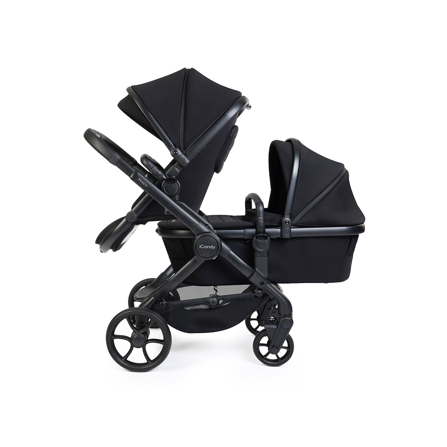 iCandy Peach 8 Double Cocoon 360 Car Seat & Base Bundle - Black