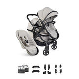 iCandy Peach 8 Double Pushchair & Carrycot Combo - Taupe