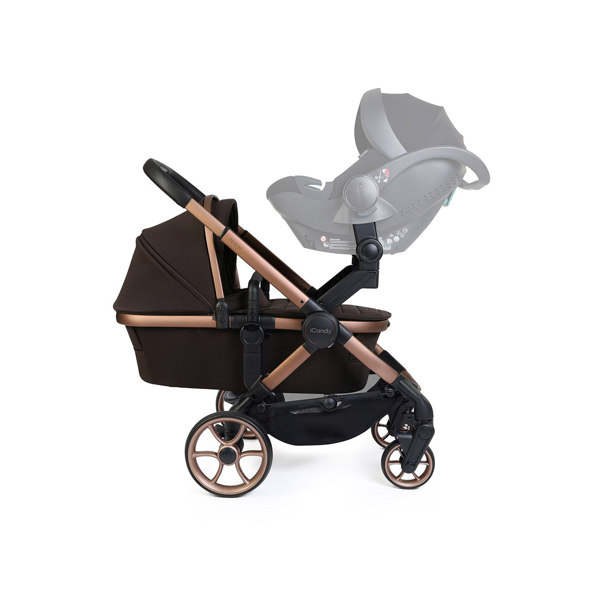 iCandy Peach 8 Editions Twin Complete Accessory Bundle - Pecan