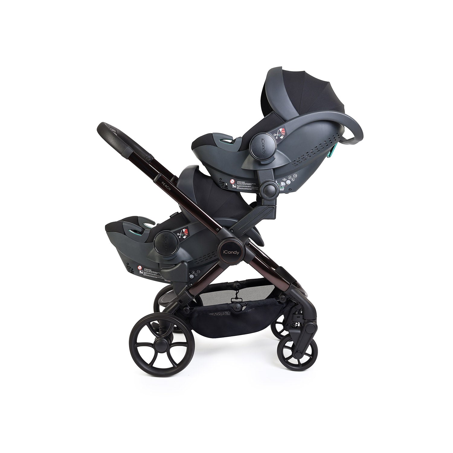 iCandy Peach 8 Editions Twin Cocoon 360 & Base Bundle - Coco