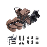 iCandy Peach 8 Editions Twin Cocoon 360 & Base Bundle - Coco
