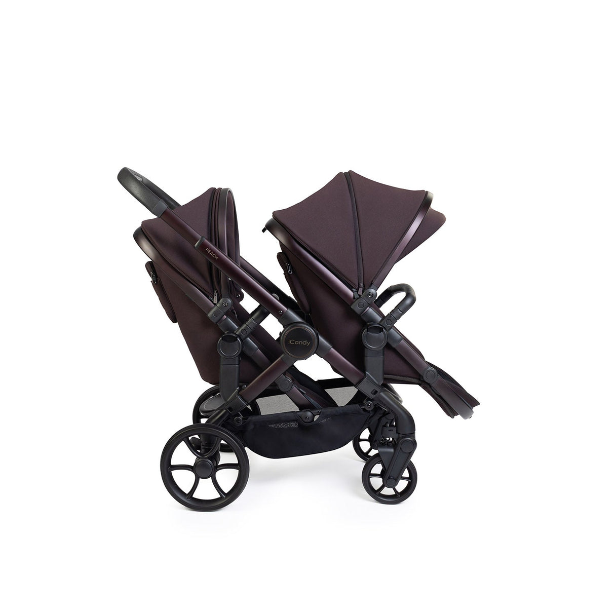 iCandy Peach 8 Editions Twin Cocoon 360 & Base Bundle - Coffee Bean
