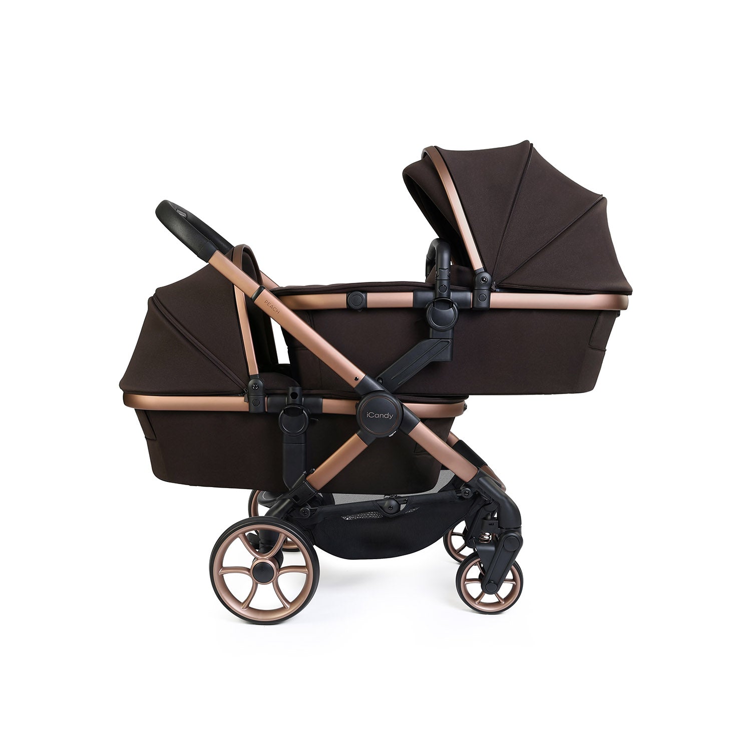 iCandy Peach 8 Editions Twin Cocoon 360 & Base Bundle - Pecan