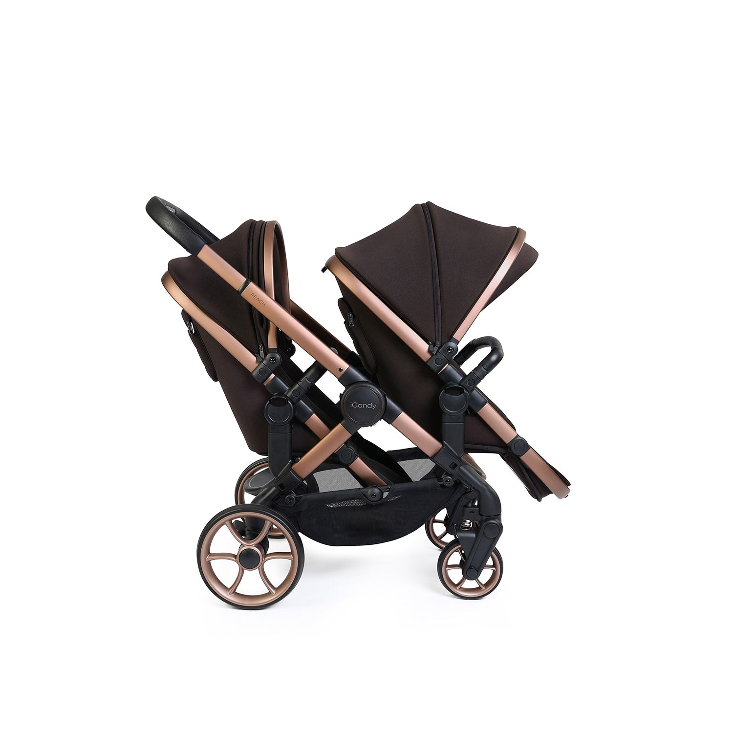 iCandy Peach 8 Editions Twin Cocoon 360 & Base Bundle - Pecan