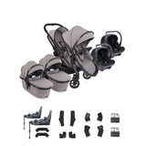 iCandy Peach 8 Twin Cocoon 360 & Base Bundle - Porcini