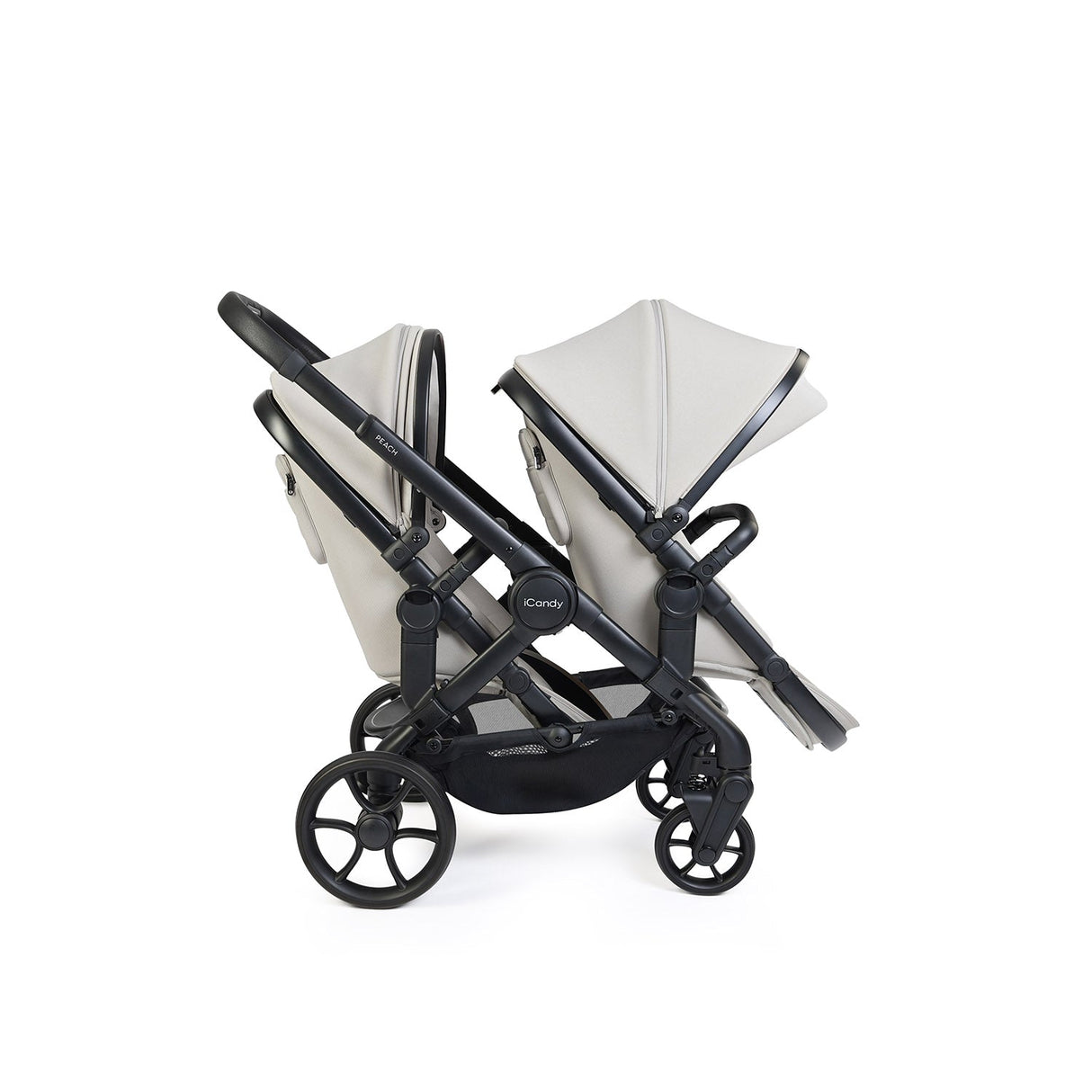 iCandy Peach 8 Twin Cocoon 360 & Base Bundle - Taupe