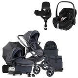 iCandy Peach 7 All-Terrain Complete Travel System with Maxi-Cosi Pebble 360 Pro2 & Base - Nimbus/Storm 1