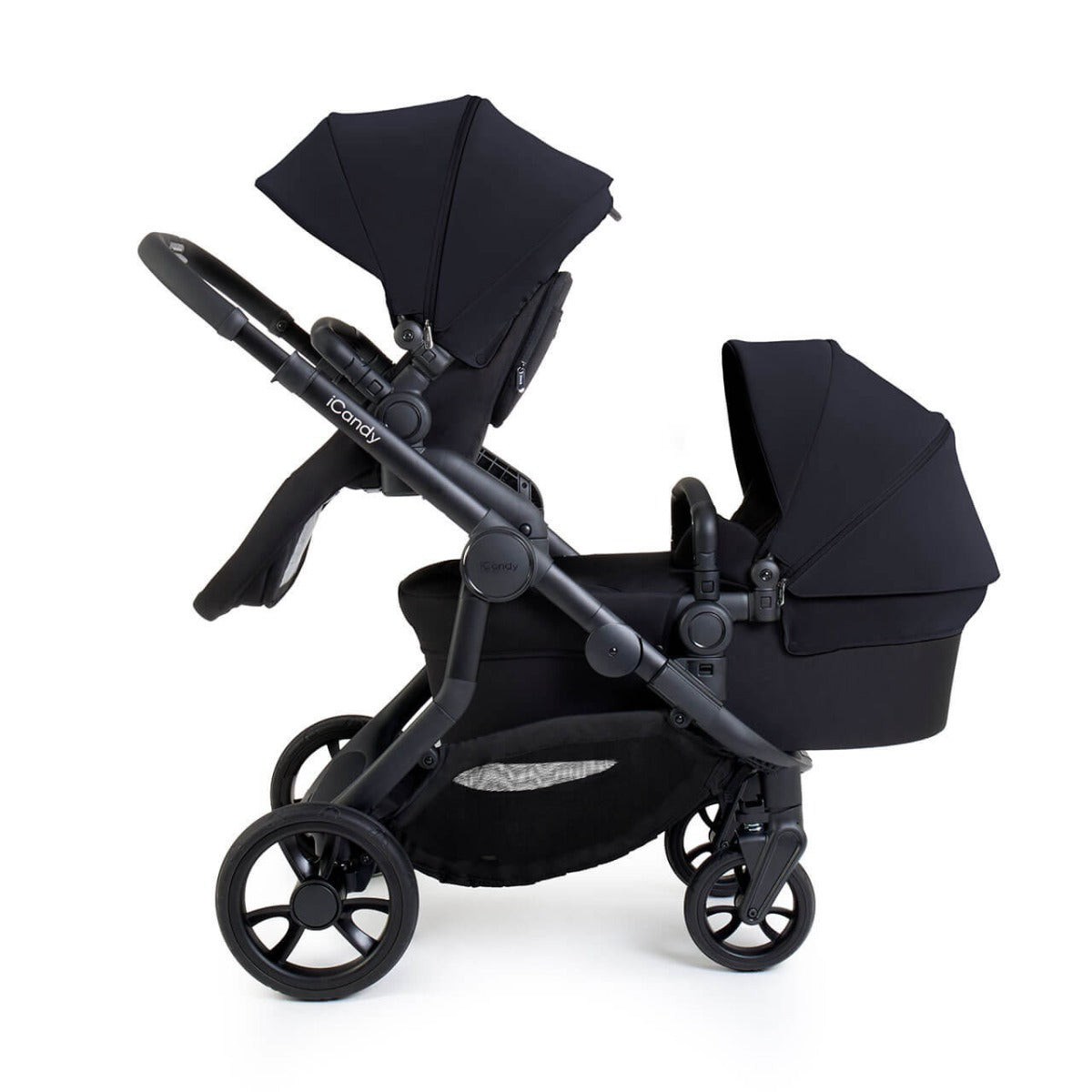 iCandy Orange 4 Travel System Bundle with Cocoon & Base - Black Edition 2