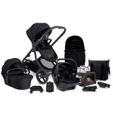 iCandy Orange 4 Travel System Bundle with Cocoon & Base - Black Edition 1
