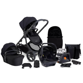 iCandy Orange 4 Travel System Bundle with Cocoon & Base - Black Edition 1