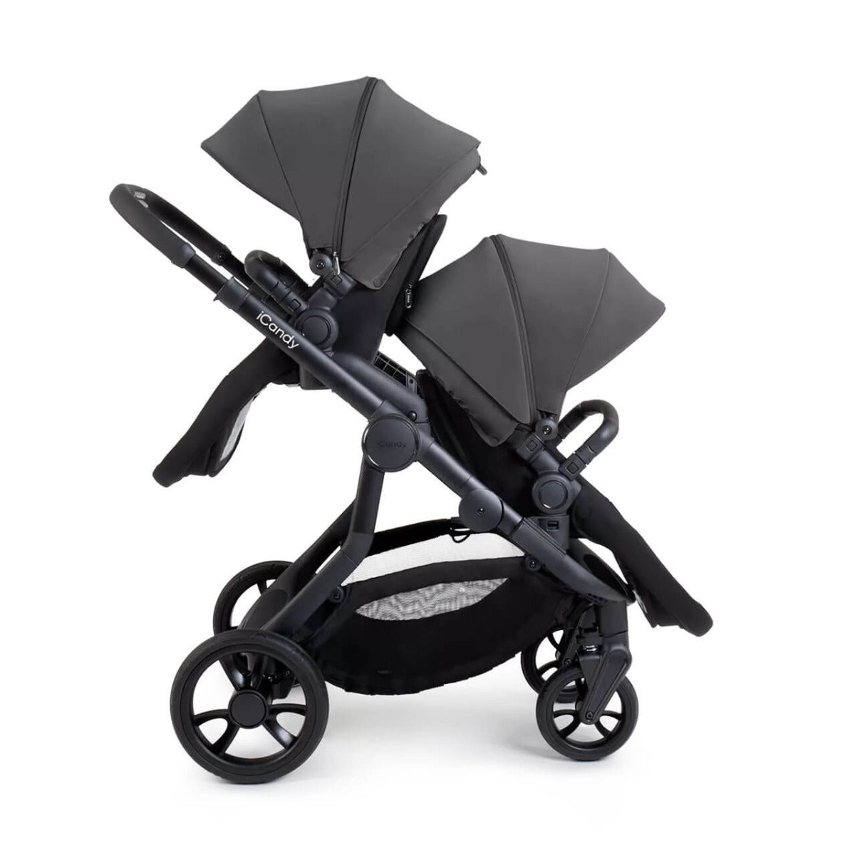 iCandy Orange 4 Double Pushchair with Complete Accessory Bundle - Fossil 13
