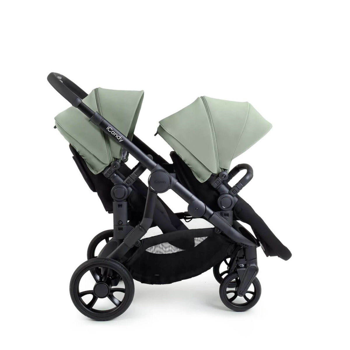 iCandy Orange 4 Double Pushchair with Complete Accessory Bundle - Pistachio 12