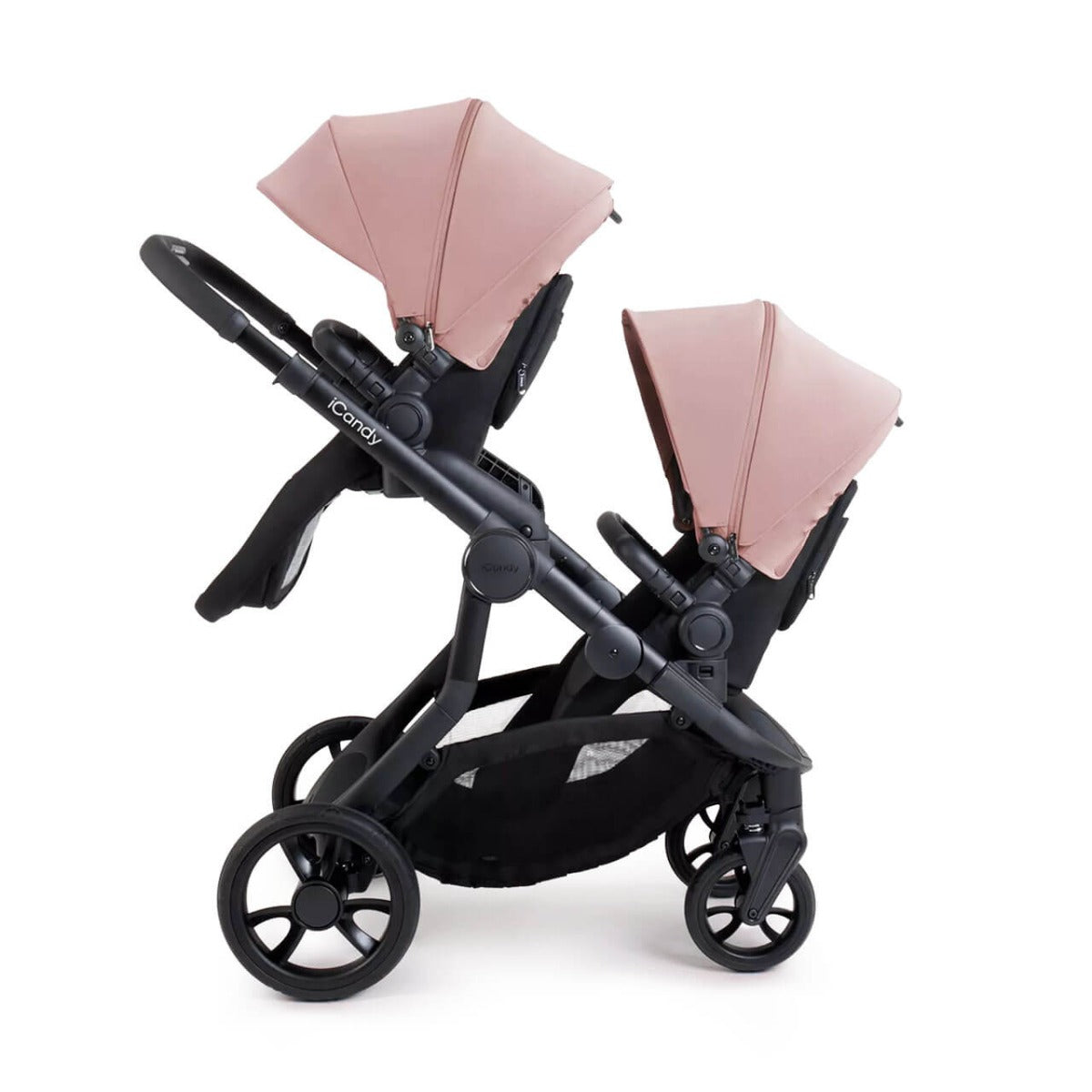 iCandy Orange 4 Double Pushchair with Complete Accessory Bundle - Rose 13