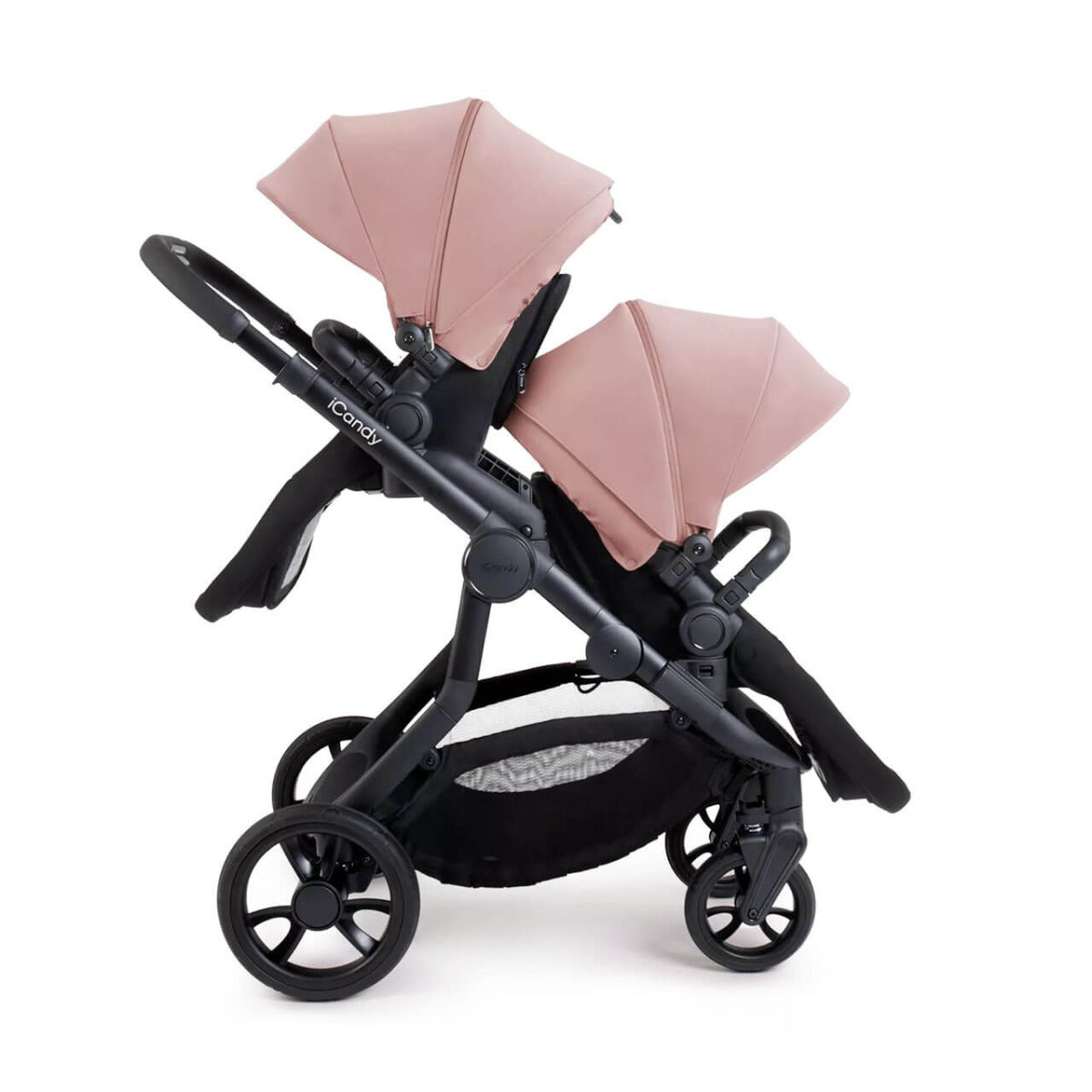 iCandy Orange 4 Double Pushchair with Complete Accessory Bundle - Rose 14