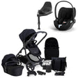 iCandy Orange 4 Travel System Bundle with Cybex Cloud T & Rotating Base - Black Edition 1