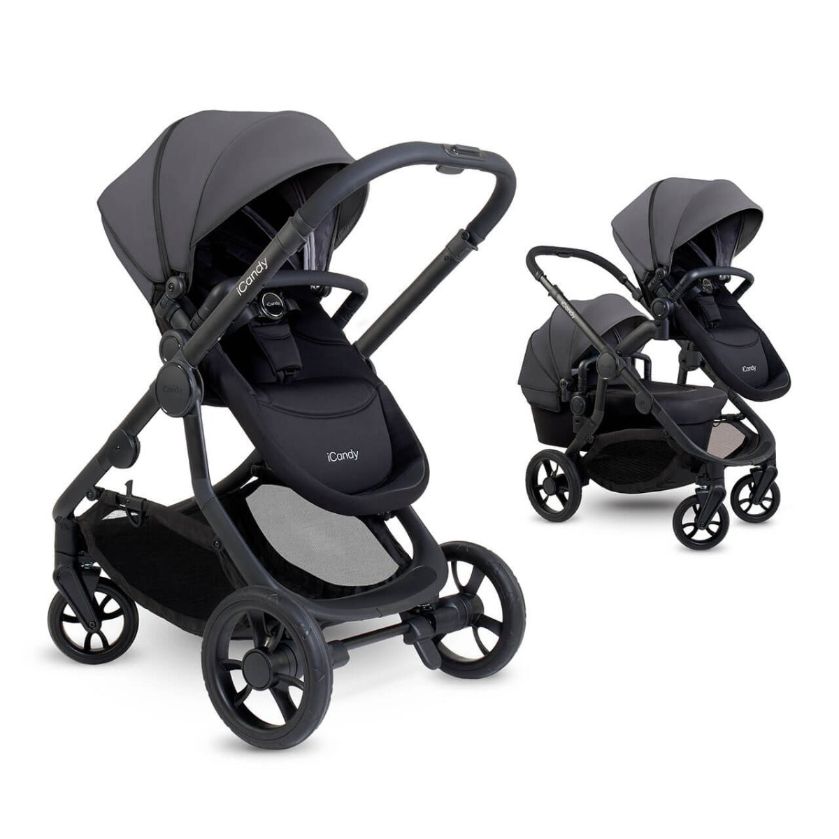 iCandy Orange 4 Pushchair with Complete Accessory Bundle - Fossil 8