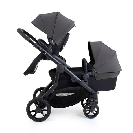 iCandy Orange 4 Double Pushchair with Complete Accessory Bundle - Fossil 5