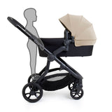 iCandy Orange 4 Travel System Bundle with Cocoon & Base - Latte 18