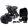 iCandy Orange 4 Twin Pushchair with Complete Accessory Bundle - Fossil 1