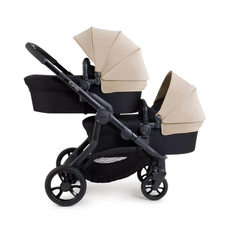 iCandy Orange 4 Twin Cocoon i-Size Complete Travel System Bundle - Latte 4