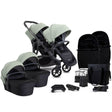 iCandy Orange 4 Twin Pushchair with Complete Accessory Bundle - Pistachio 1