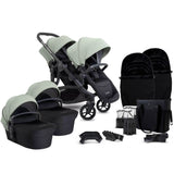iCandy Orange 4 Twin Cocoon i-Size Complete Travel System Bundle - Pistachio 3