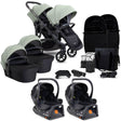 iCandy Orange 4 Twin Cocoon i-Size Complete Travel System Bundle - Pistachio 1