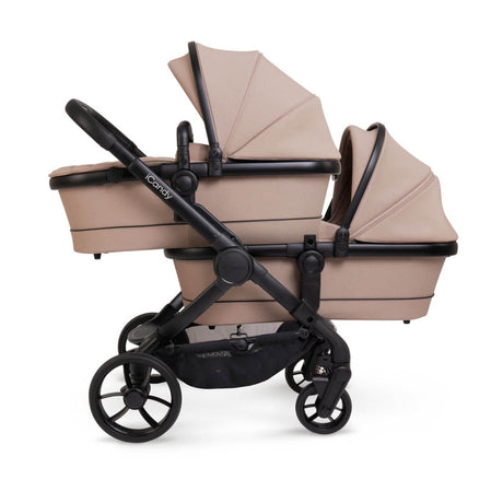 iCandy Peach 7 Twin Cybex Cloud T Travel System Bundle - Cookie 8
