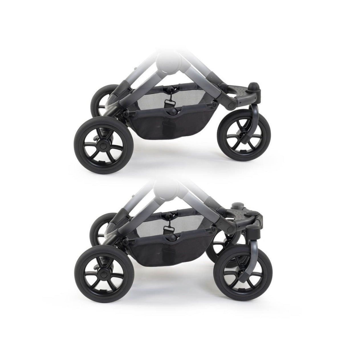 iCandy Peach 7 All-Terrain Twin Complete Pushchair & Accessories Bundle - Nimbus/Storm 7