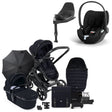 iCandy Peach 7 Travel System Bundle with Cybex Cloud T iSize Car Seat & Base - Black Edition 1