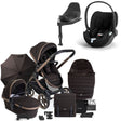 iCandy Peach 7 Travel System Bundle with Cybex Cloud T iSize Car Seat & Base - Pecan 1