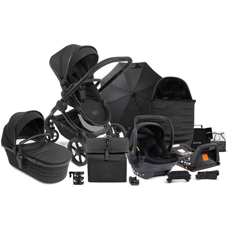 iCandy Peach 7 STUDIO Travel System Bundle with Cocoon i-Size Car Seat & Base - Zenith 1