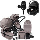 iCandy Peach 7 Travel System Bundle with Maxi-Cosi Pebble 360 Pro2 Car Seat & Base - Porcini