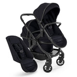 iCandy Peach 7 Double Travel System Bundle with Maxi-Cosi Pebble 360 Pro2 iSize Car Seat & Base - Black Edition 12