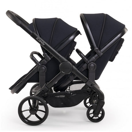 iCandy Peach 7 Twin Cybex Cloud T Travel System Bundle - Black Edition 9