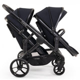iCandy Peach 7 Twin Pushchair Travel System Bundle with Maxi-Cosi Pebble 360 Pro2 iSize Car Seat & Base - Black Edition 5