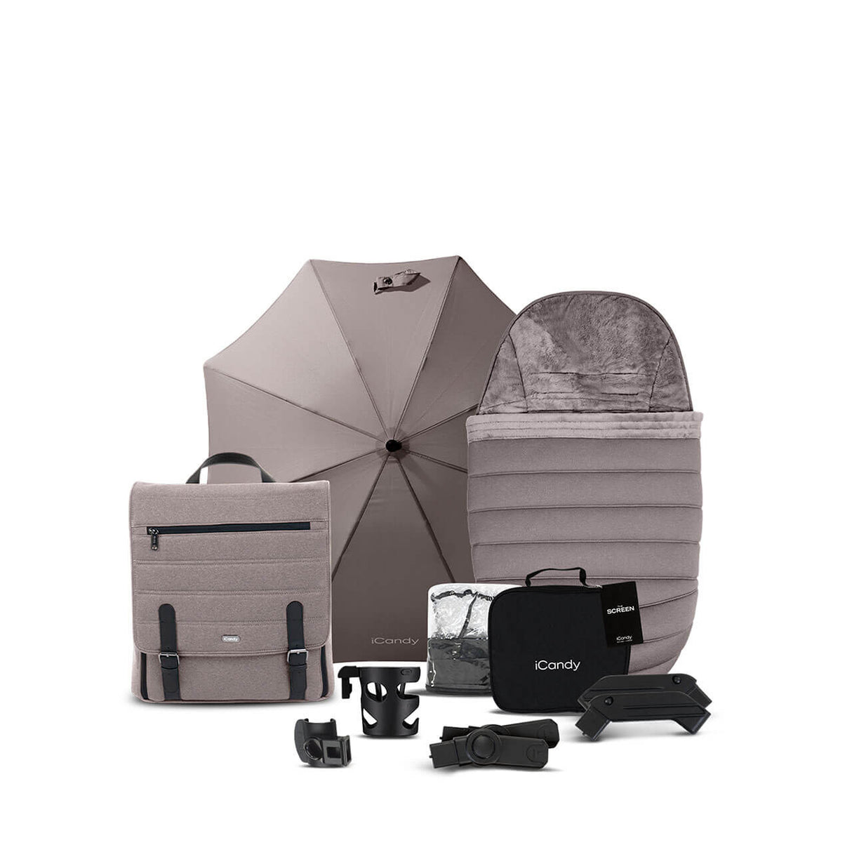 iCandy Peach 7 Complete Pushchair & Accessories Bundle - Porcini