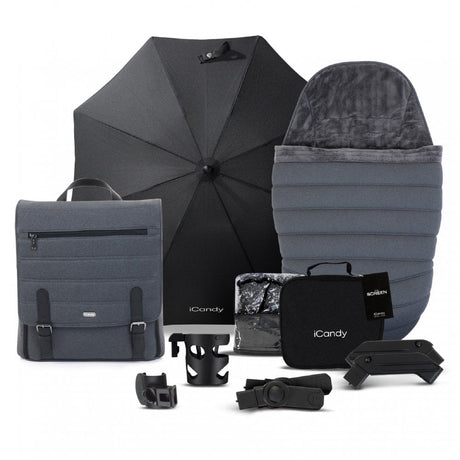 iCandy Peach 7 Travel System Bundle with Maxi-Cosi Pebble 360 Pro2 Car Seat & Base - Truffle 10