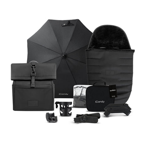 iCandy Peach 7 STUDIO Travel System Bundle with Maxi-Cosi Cabriofix iSize Car Seat & Base - Zenith 14