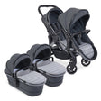 iCandy Peach 7 Twin Pushchair - Truffle 1