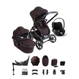 iCandy Peach 8 Editions Cybex Cloud T Car Seat & 360 Base Bundle - Coffee Bean