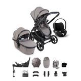 iCandy Peach 8 Cybex Cloud T Car Seat & 360 Base Bundle - Porcini