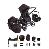 iCandy Peach 8 Editions Maxi-Cosi Pebble 360 Pro 2 Car Seat & Base Bundle - Coffee Bean