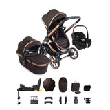 iCandy Peach 8 Editions Maxi-Cosi Pebble 360 Pro 2 Car Seat & Base Bundle - Pecan